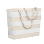 HEAVEN STRIPE Cotton beach bag 220 gr/m² 