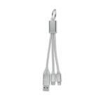 BLUE 4in1 Ladekabel Typ-C Silber