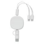 TOGOBAM Retractable charging USB cable White