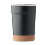 NOMU Doppelwandiger Becher 300ml Schwarz