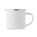 PLATEADO S Enamel sublimation mug 200ml White