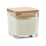 PILA Squared fragranced candle 50gr White