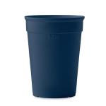 AWAYCUP Recycelter PP-Becher 250 ml Marineblau