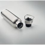 RIFLOW Double wall bottle 660 ml Flat silver