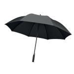 LLUVIA 27 inch windproof umbrella Black