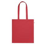 VIVEKA COLOUR Recycled cotton shopping bag Red