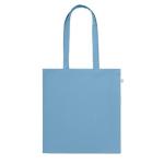 VIVEKA COLOUR Recycled cotton shopping bag Teal