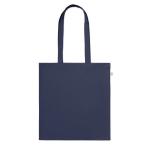 VIVEKA COLOUR Recycled cotton shopping bag Aztec blue