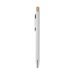 BERGAMO Recycled aluminium ball pen White