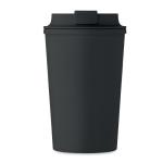 BEIBAKU Doppelwandiger Becher 350 ml Schwarz