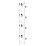 PLATA SET 16 piece cutlery set. Flat silver