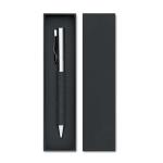 SCRIBI Metal twist ball pen in box Black