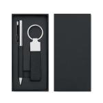 SCRIBI 2 2 piece gift set in box Black