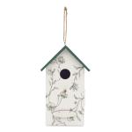 GREENJAY Bird house in plywood White