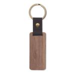 NAWKEY Key ring in walnut and PU Timber