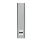 POWERALUC Power bank 2600 mAh Flat silver