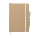 CARATIL A5 notebook in recycled carton White