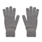 HANDNIT Knitted gloves in RPET Stone