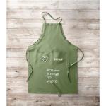 NAIMA APRON Hemp adjustable apron 200 gr/m² Green