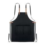 NAGPUR COLOUR Organic cotton apron 340 gr/m² Black