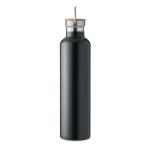 HELSINKI LARGE Double wall flask 1L Black