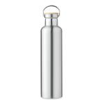 HELSINKI LARGE Double wall flask 1L Flat silver