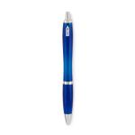 RIO RPET Ball pen in RPET Transparent blue