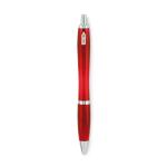 RIO RPET Ball pen in RPET Transparent red