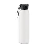 NAPIER Recycled aluminum bottle White/black