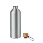 BIG AMEL Trinkflasche Aluminium 800 ml Silber matt