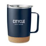 RUBY Double wall mug 300ml Navy