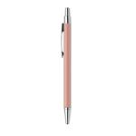 DANA Recycled aluminium ball pen Fawn/red