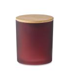 KEOPS MEDIUM Plant based wax candle 200 gr Burgundy