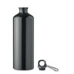 MOSS LARGE Trinkflasche Aluminium 1L Schwarz