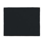 LOGAN RPET fleece blanket 280 gr/m² Black