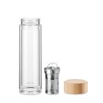 BATAMI Trinkflasche Glas 400ml Transparent