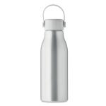 NAIDON Aluminium bottle 650ml Flat silver