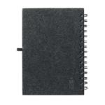 RINGFELT A5 RPET felt cover notebook Stone