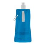 GATES Faltbare Wasserflasche Transparent blau