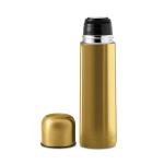 CHAN Double wall flask 500 ml Flat golden