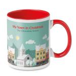 SUBLIMCOLY Coloured sublimation mug Red