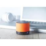 ROUND BASS Wireless Lautsprecher, rund Orange