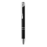 BERN Push button aluminium pen Black