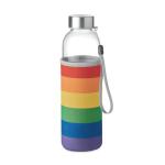 UTAH GLASS Glass bottle in pouch 500ml Multicolor