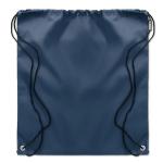 SHOOPPET 190T RPET drawstring bag Navy