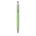 BERN PECAS Wheat Straw/ABS push type pen Green