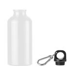 MID MOSS Aluminium Trinkflasche 400ml Weiß