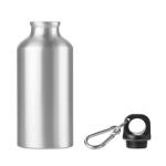 MID MOSS Aluminium Trinkflasche 400ml Silber matt