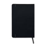 NOTE RPET DIN A5 Notizbuch 600D RPET Schwarz