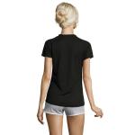 SPORTY WOMEN SPORTY DAMENT-SHIRT  140g, schwarz Schwarz | L